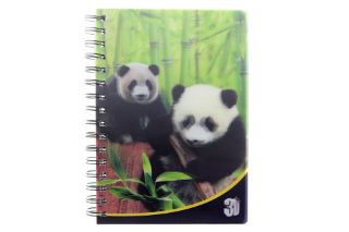 Obrázek z Zápisník 3D A5 - Panda 